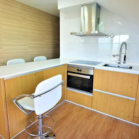 Atico De Playa Con Vistas En Baltar - Sanxenxo Appartement