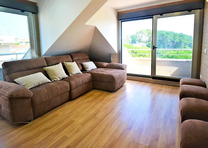 Atico De Playa Con Vistas En Baltar - Sanxenxo * Πόρτο Νόβο