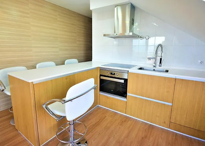 Atico De Playa Con Vistas En Baltar - Sanxenxo Διαμέρισμα